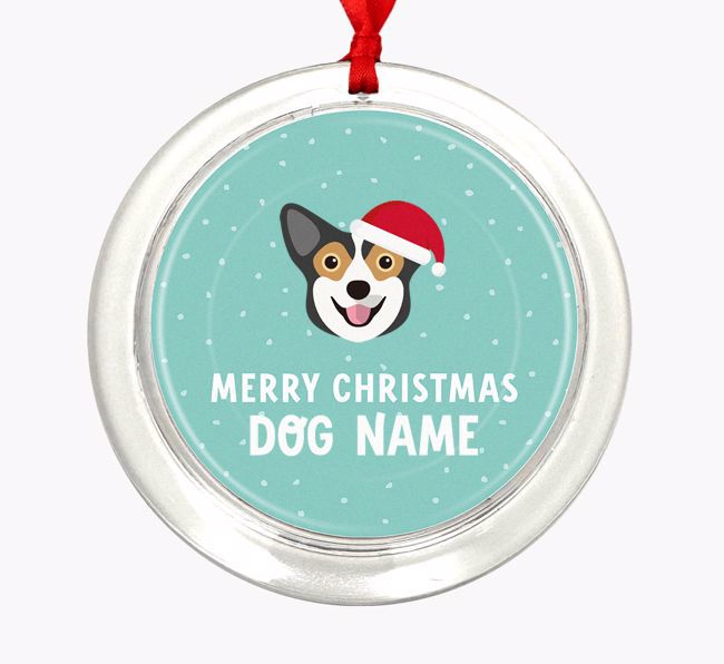 Merry Christmas: Personalized {breedFullName} Christmas Decoration